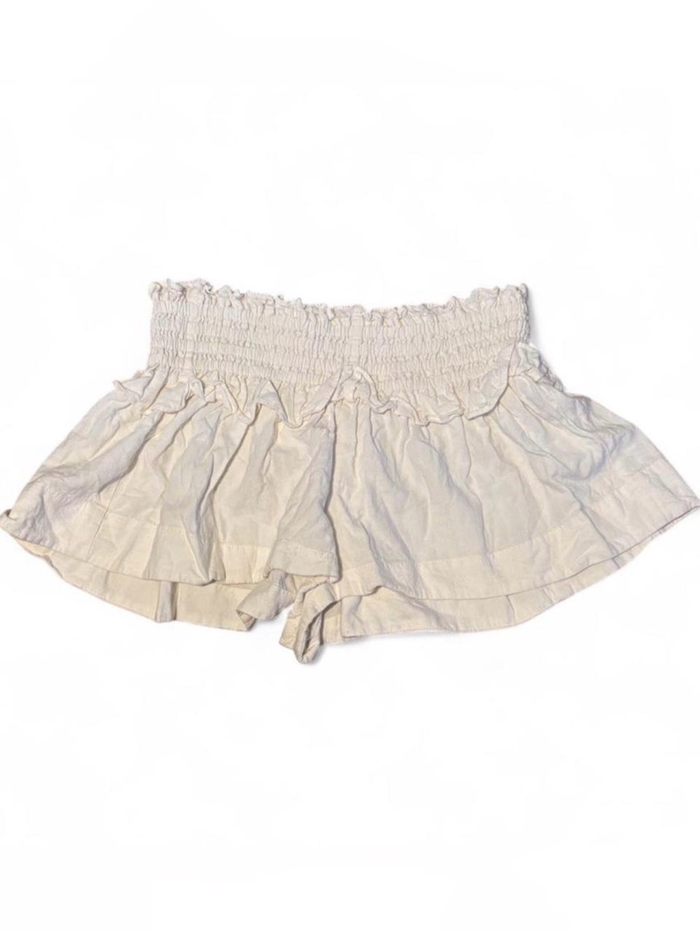 Urban Outfitters Kimchi Blue Aria High-Rise Linen Micro Shorts Medium